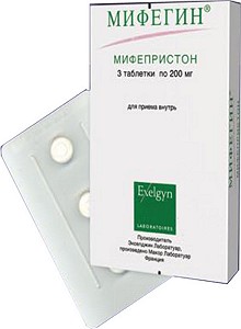 Таблетки Мифегин предназначены для медикаментозного прерывания беременности